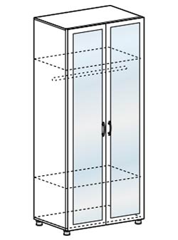 Шкаф для одежды Виктория